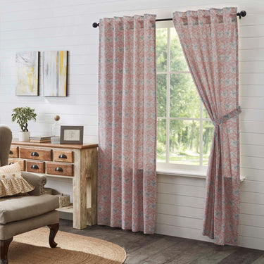 Kaila Floral Panel Set of 2 84x40 VHC Brands - The Fox Decor